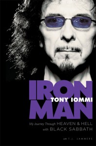 Black Sabbath.Tony Iommi.Iron Man.book cover.US.08-11